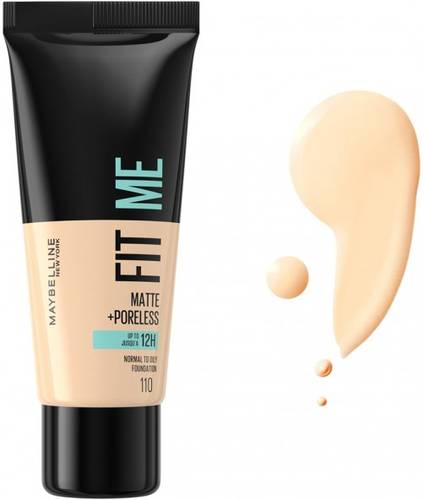 Maybelline New York Fit Me Matte Foundation 30ml #110 (Porcelain)