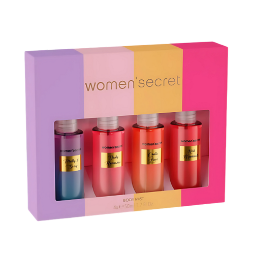 وومن سيكرت مجموعة معطرات للجسم - 4*50 مل