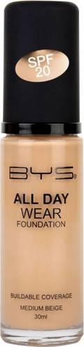 BYS All Day Wear Foundation (30ml) 02 Medium Beige