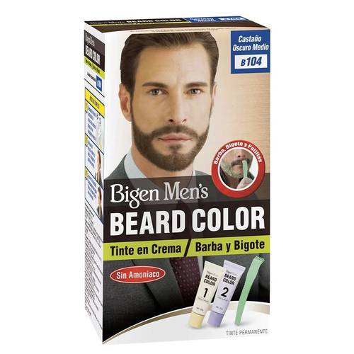 Bigen Men's Beard Color 104 Natural Brown