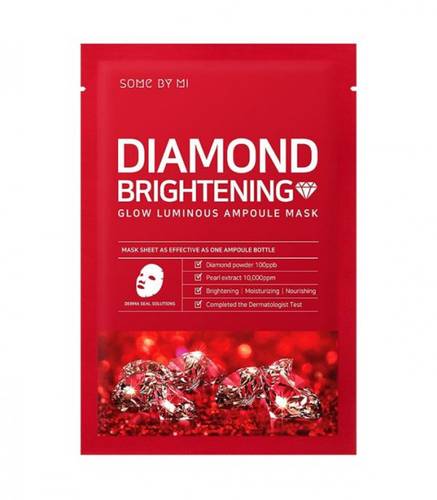 SOME BY MI RED DIAMOND GLOW BRIGHTENING AMPOULE MASK