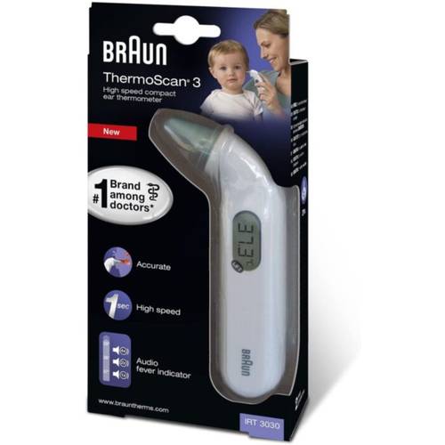 Braun ThermoScan 3 Ear Thermometer IRT3030