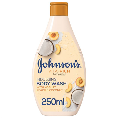 Johnson's Baby Bath Soap with Yogurt, Peach & Coconut Extract 250ml