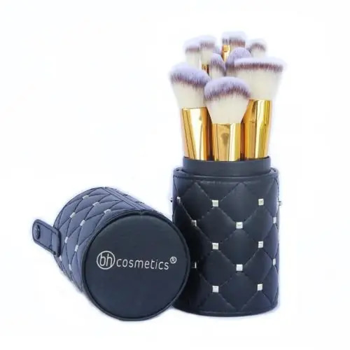 BH Cosmetics Studded Couture Black Brush Set - 12 Pieces