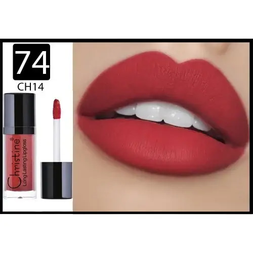 Liquid Matte Lipstick - CH014 - No. 74 by Christine