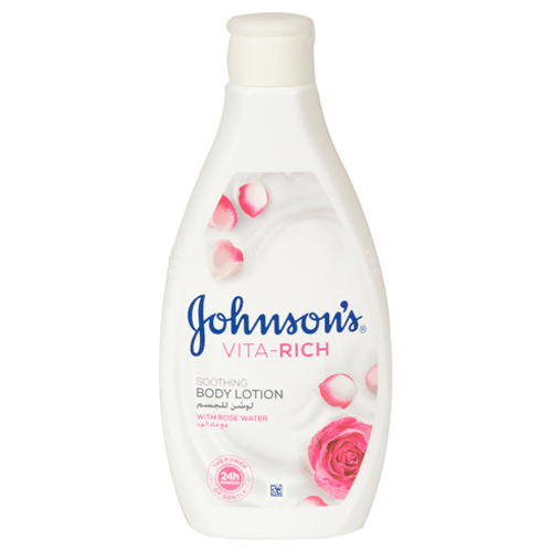 Johnson's Vita-Rich Body Lotion with Rose Water - 400ml