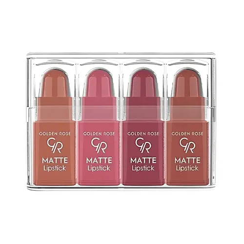 Golden Rose Mini Lipstick Set 4 pcs Mix