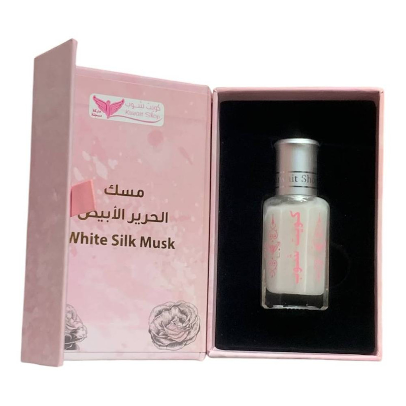 مسك الحرير الابيض من كويت شوب 12 جرام