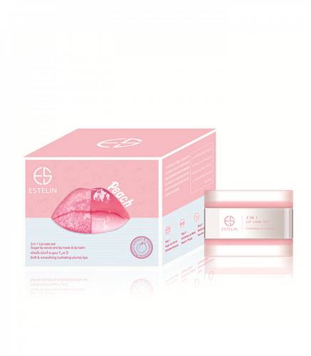 Estelin 3 in 1 Lip Care Set with Peach Extract 5g