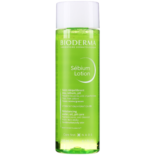 Bioderma Sebium Rebalancing Water-Oil Cleanser for Combination to Oily Skin, 200 ml