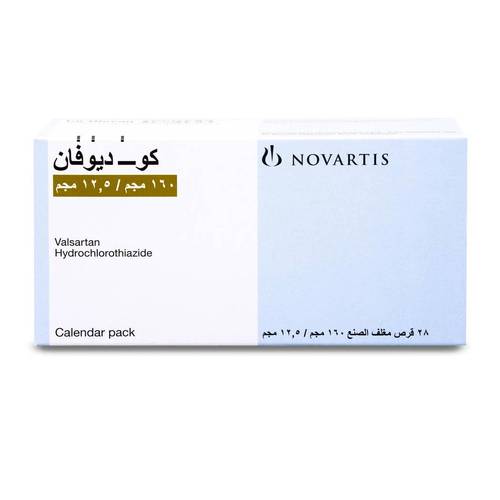 كو ديوفان 160/12.5 مجم 28 قرص