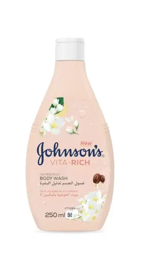 Johnson's Vita-Rich Body Wash Jasmine & White Blossoms, 250ml