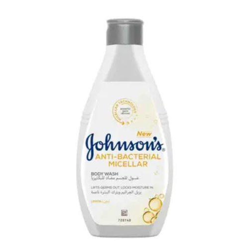 Johnson's Antibacterial Micellar Body Wash with Lemon - 400ml