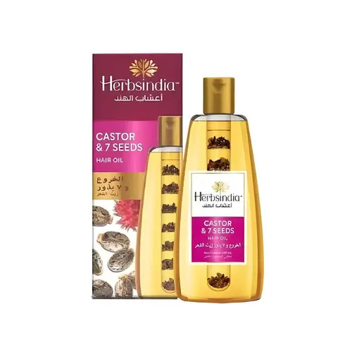 Herbs India Castor & 7 Seeds Hair Oil - 180 ml