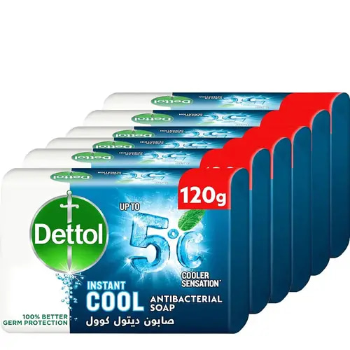 Dettol Cool Soap Cubes 120g x 6