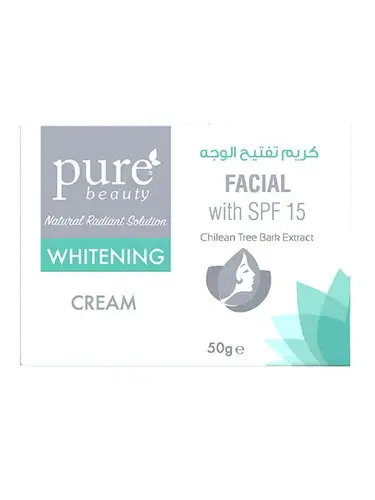 Pure Beauty Face Whitening Cream SPF15 50g