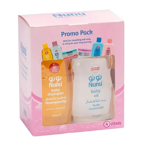Nunu Baby Shampoo & Lotion Gentle Formula 400ml