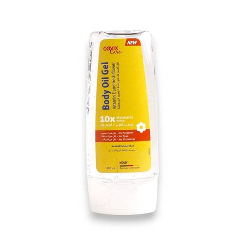 Covix Care Body Oil Gel with Vitamin E & Floral Fragrance 200ml