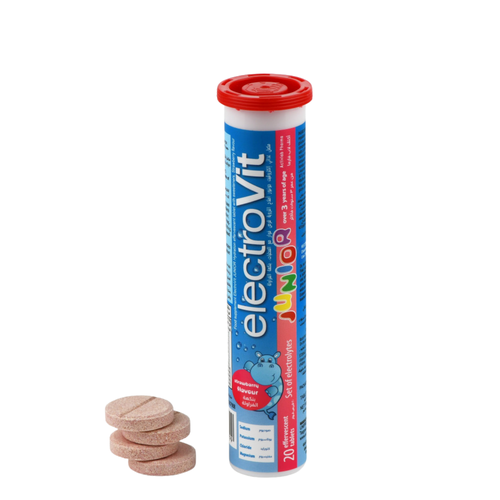 Electrofit Junior Strawberry Effervescent Tablets 20s