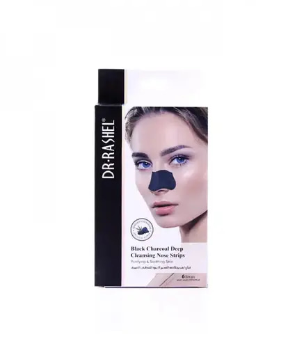 Dr. Rashel Black Charcoal Deep Cleansing Nose Mask 6pcs
