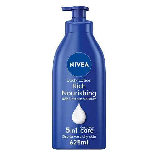 Nivea Body Lotion Nourishing Care Intense Moisture 625ml