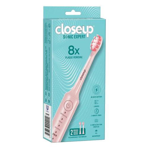 Closeup Electric Toothbrush Green