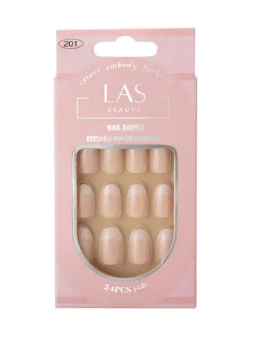 French Nail Extension No. 201 from Las Beauty