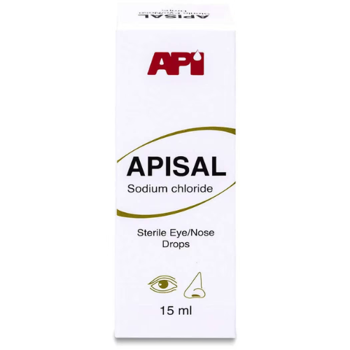 Apisal 0.9% Eye & Nasal Drops 15 ml