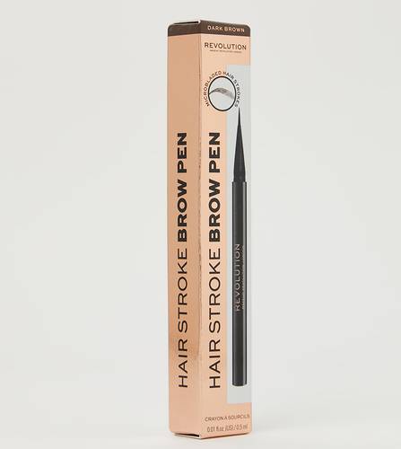 Revolution Duo Brow Pencil - Black Brown
