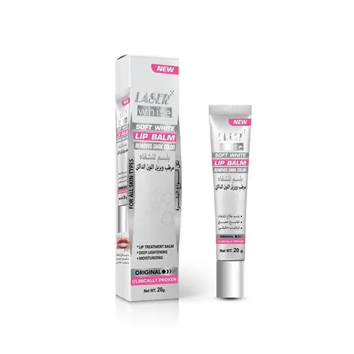 Laser White Soft White Lip Balm 20g