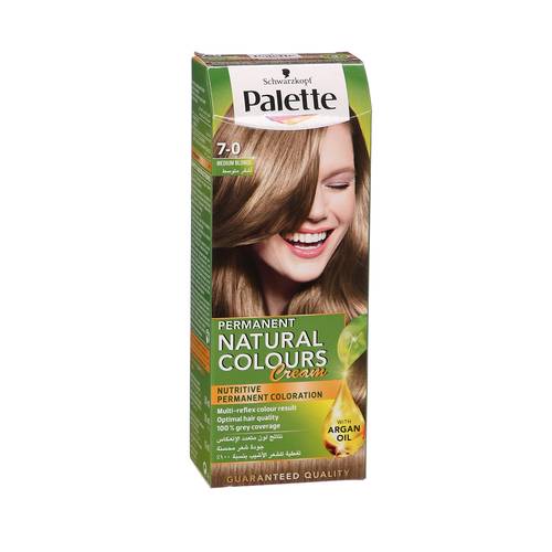 Palette Permanent Natural Colors 7-0 Medium Blonde