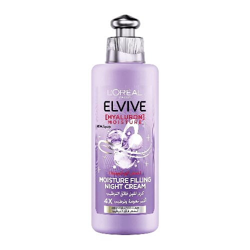 L'Oreal Paris Elvive Hyaluron Ultra-Moisturizing Night Cream - 200ml