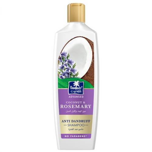 Parachute Advansed Coconut & Rosemary Anti Dandruff Shampoo 340ml