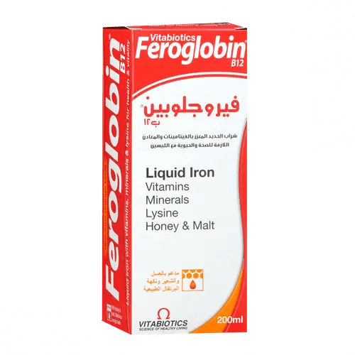 Vitabiotics Ferro-Globin B12 with Iron 200ml Syrup