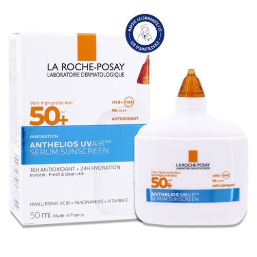 من لاروش بوزيه سيروم واقي شمس اثيليوس يو في اير حماية عالية للبشرة SPF50+ - 40 مل