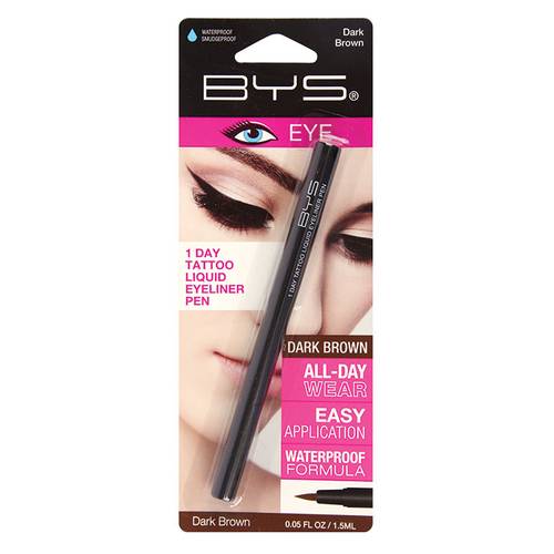 BYS One Day Tattoo Liquid Eyeliner Brown