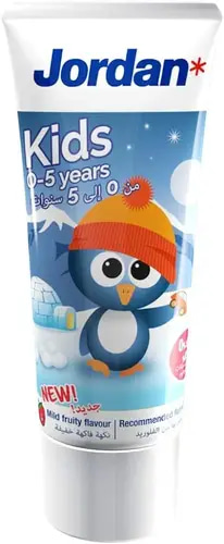 Jordan Kids Toothpaste Fruit Flavor 0–5 Years