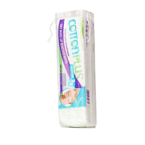 Cotton Plus 2 in 1 Gentle Cleansing & Makeup Removing Wipes 80 Wipes