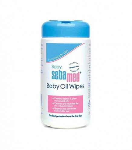 Sebamed Baby Oil Wipes 70 Wipes