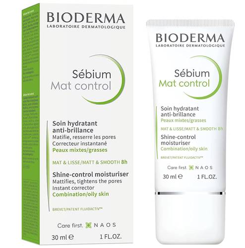 Bioderma Sebium Mat Control Shine Control Moisturizer 30ml