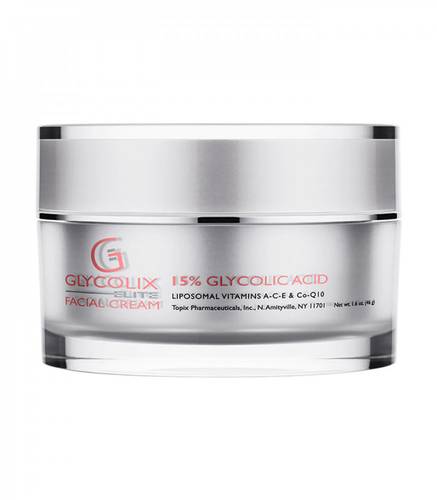 Glycolix Elite 15% Glycolic Acid Face Cream for Skin Purification and Wrinkle Removal 46g