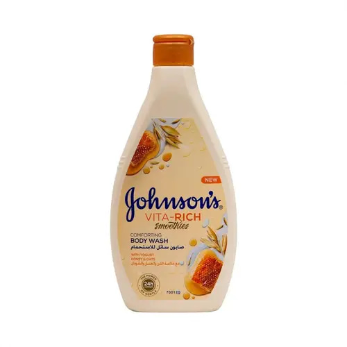 Johnson's Vita-Rich Body Wash with Yogurt, Honey & Oats 400ml