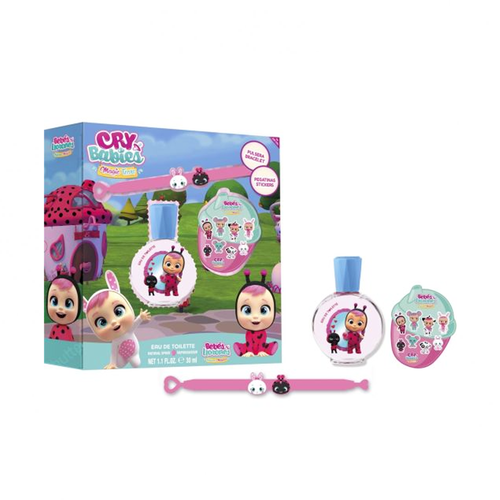 Cry Baby Gift Set for Kids (EDT 30ml + Bracelet + Stickers)