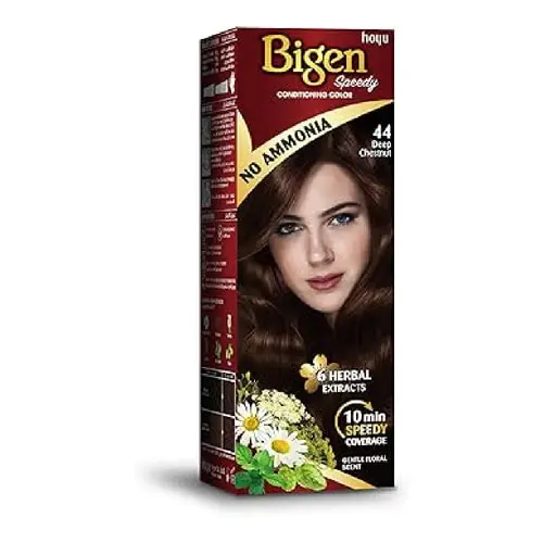 Bigen Rapid Hair Color Women No.44 Dark Chestnut