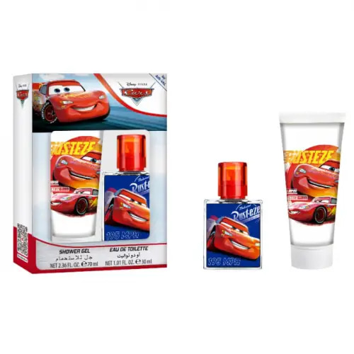 ديزني كارز ( 30 مل عطر تواليت + جل الاستحمام 70 مل )