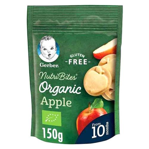 Gerber Organic Apple Toddler Biscuits 150g