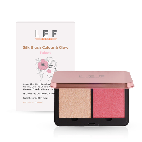 LEF Glow Blush Palette 01 Silk
