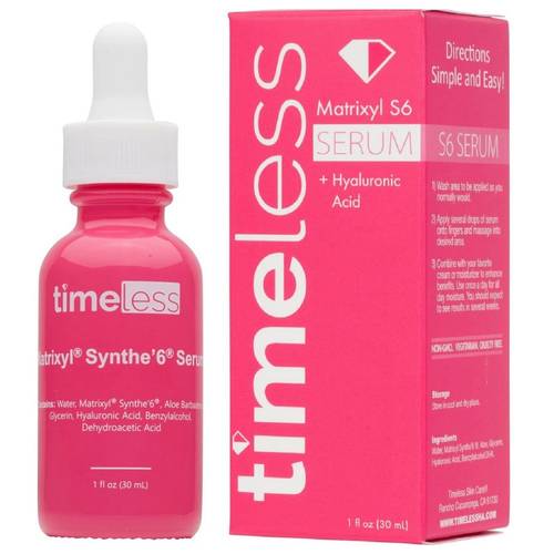 Timeless Matrixyl S6 + Hyaluronic Acid Skin Care Serum 30ml