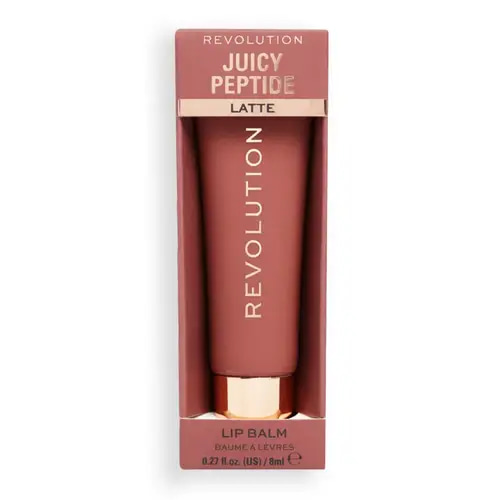 Makeup Revolution Juicy Peptide Lip Balm Latte Nude