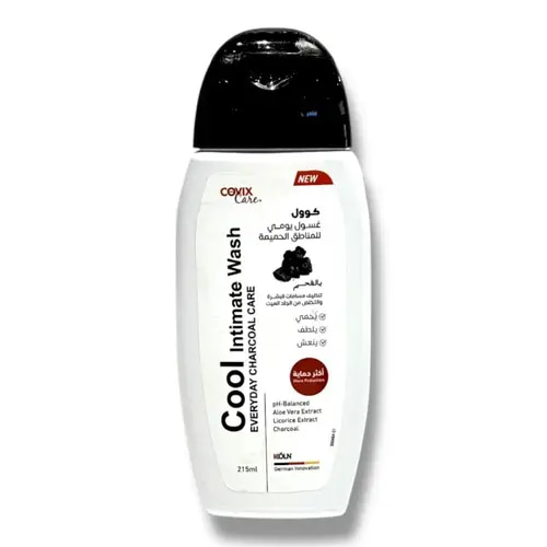 Covix Care Cool Intimate Wash with Charcoal for daily care of sensitive areas